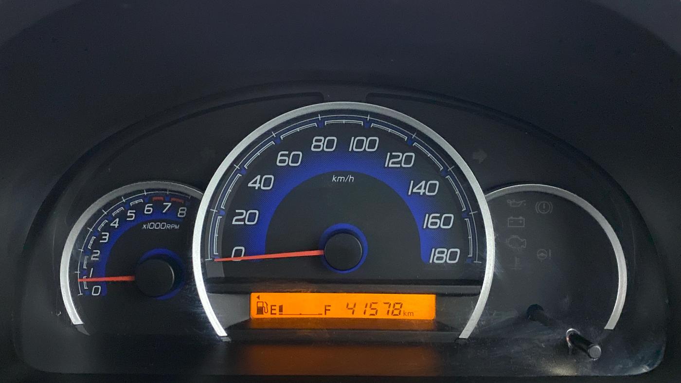 2018 Maruti Wagon R 1.0 VXI, Petrol, Manual, 41,749 km, Odometer Image