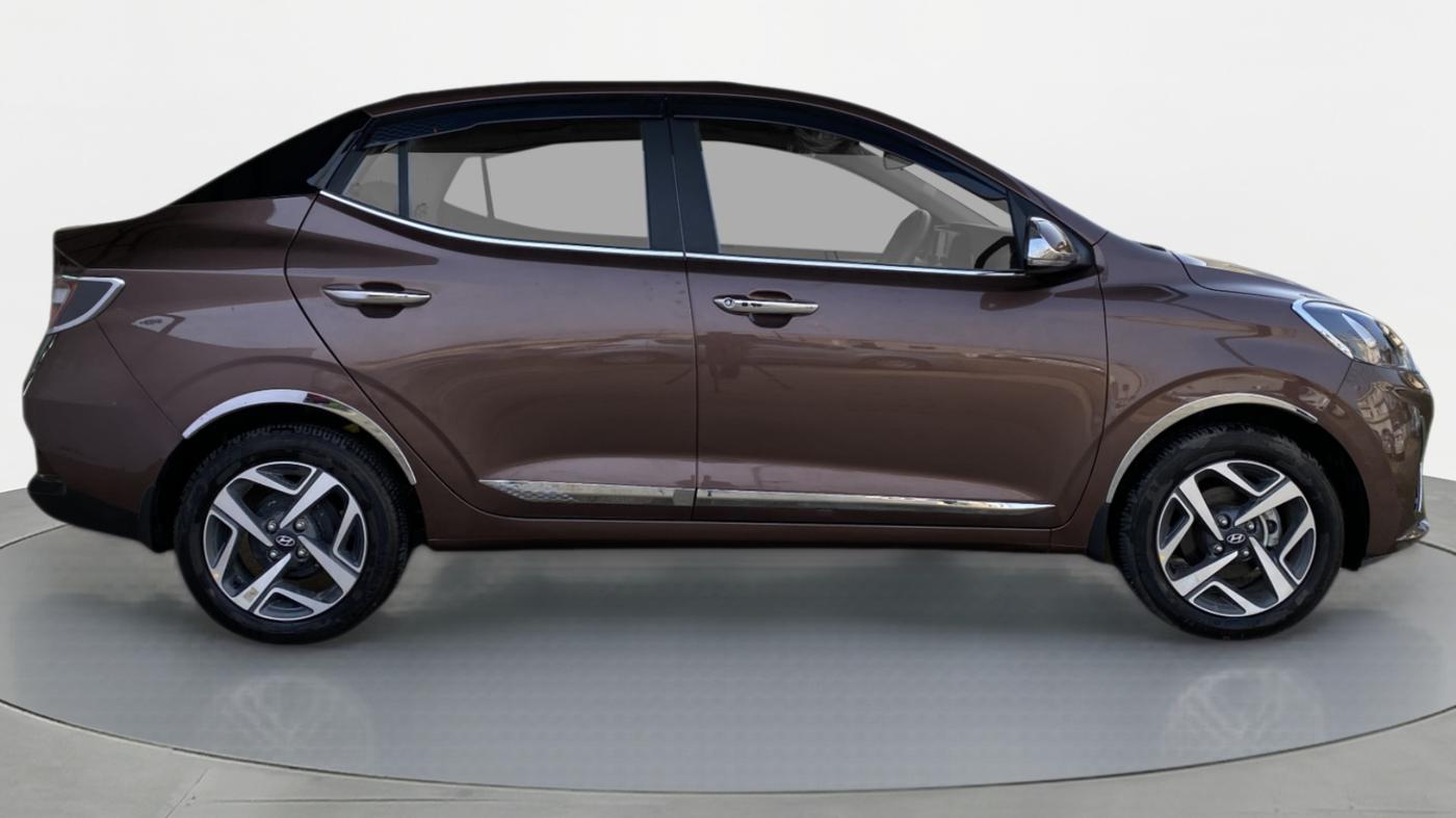 2021 Hyundai AURA SX PETROL, Petrol, Manual, 4,434 km, Right Side View