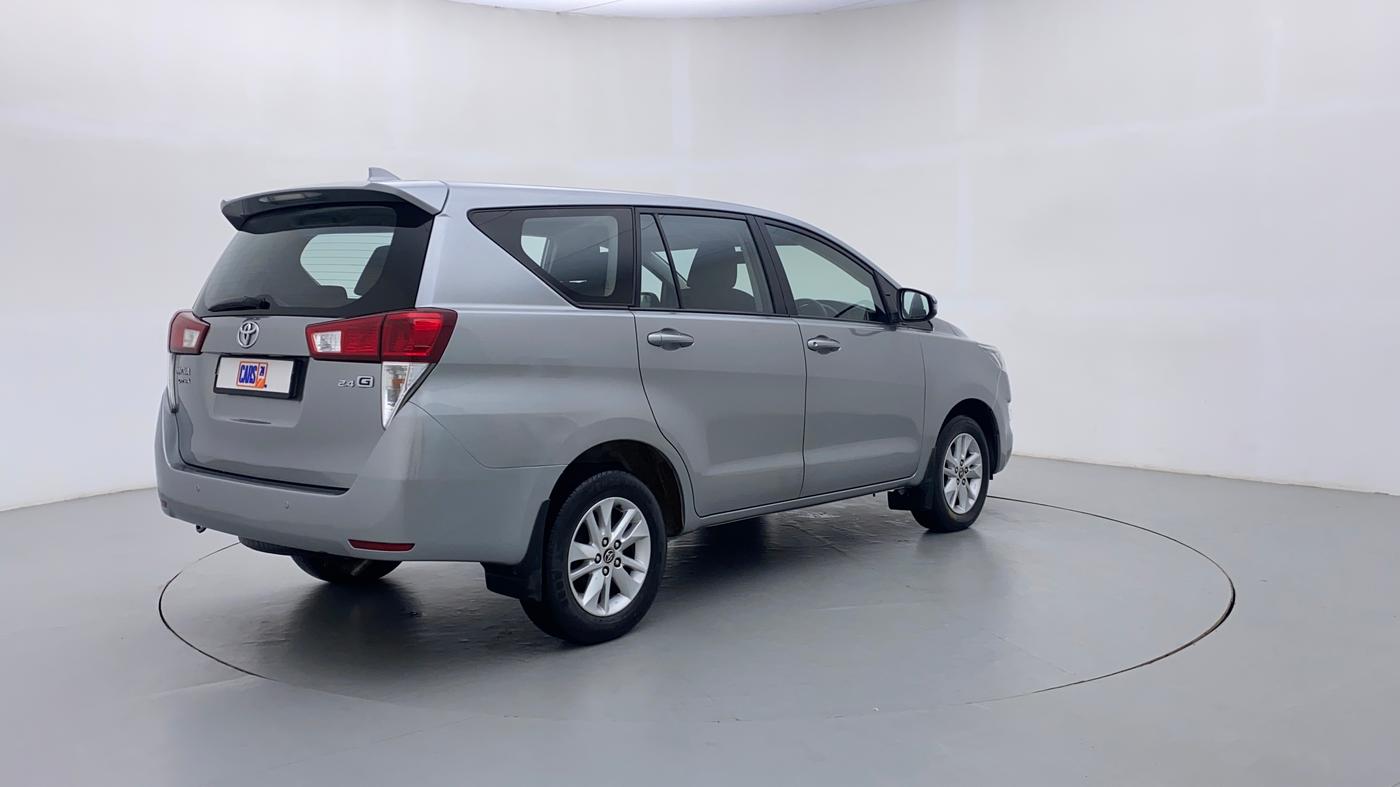 2017 Toyota Innova Crysta 2.4 GX 7 STR, Diesel, Manual, 43,231 km, Right Back Diagonal (45- Degree) View