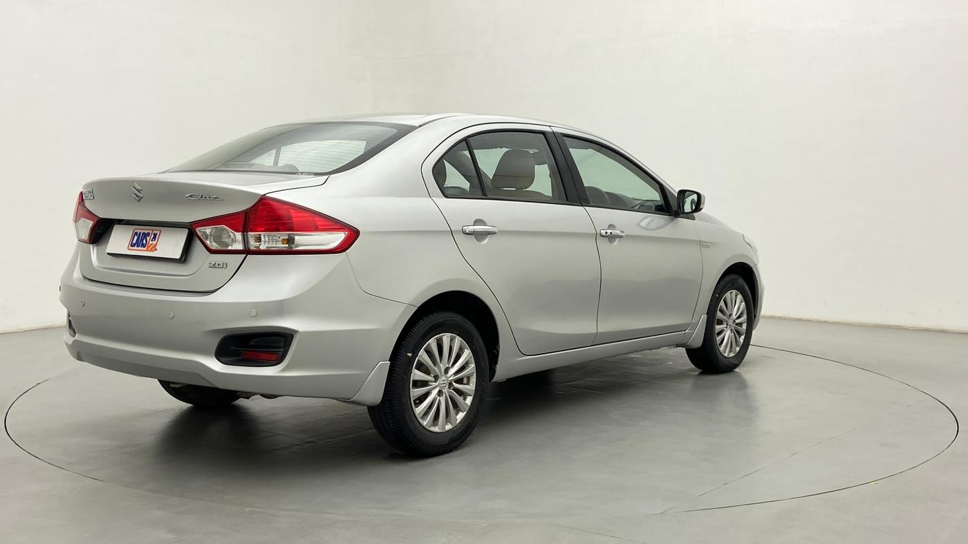 2014 Maruti Ciaz ZDI, Diesel, Manual, 1,25,015 km, Right Back Diagonal
