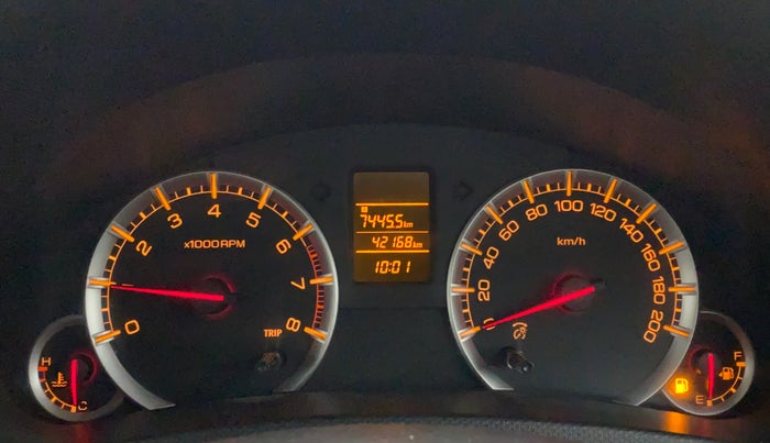 2014 Maruti Swift Dzire VXI, Petrol, Manual, 42,213 km, Odometer Image