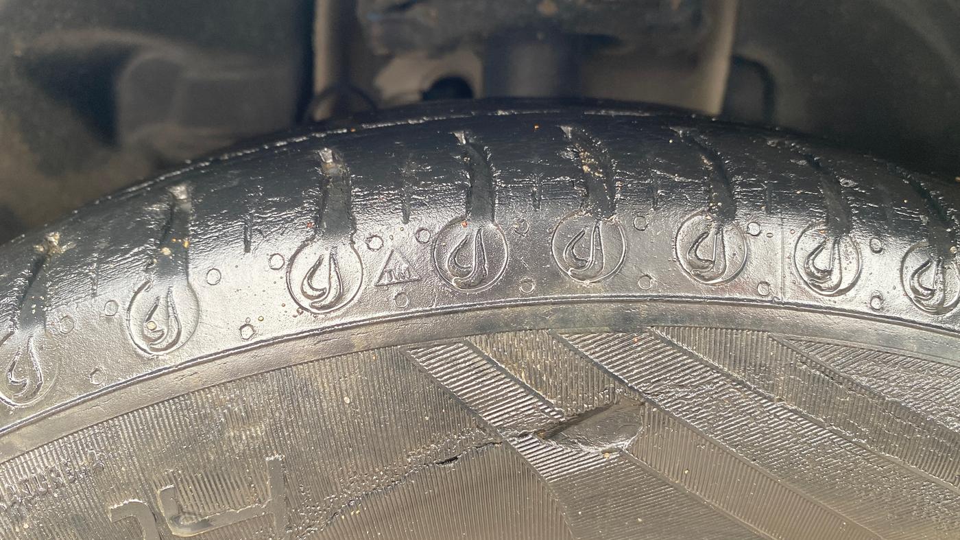 2021 Tata Tiago XE PETROL, Petrol, Manual, 45,557 km, Left Front Tyre Tread