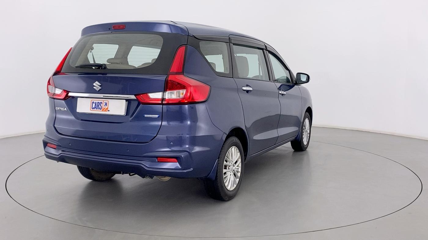 2018 Maruti Ertiga ZXI Plus SHVS, Petrol, Manual, 42,625 km, Right Back Diagonal