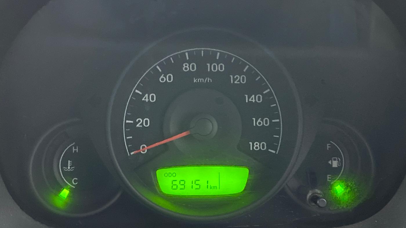 2014 Hyundai Eon ERA PLUS, Petrol, Manual, 69,228 km, Odometer Image