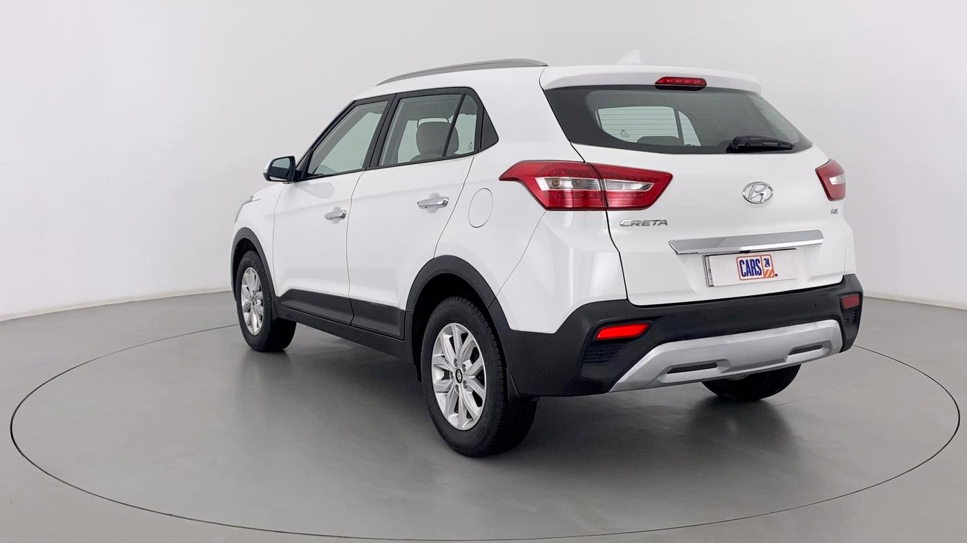 2020 Hyundai Creta SX PETROL MT, Petrol, Manual, 8,193 km, Left Back Diagonal