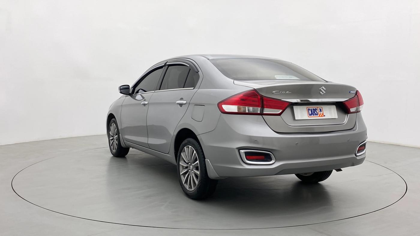 2021 Maruti Ciaz ALPHA 1.5 MT VTVT SHVS, Petrol, Manual, 4,980 km, Left Back Diagonal