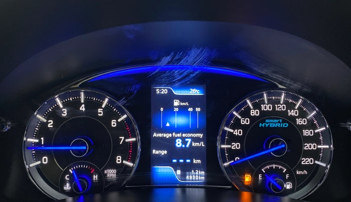 2021 Maruti Ciaz ALPHA 1.5 MT VTVT SHVS, Petrol, Manual, 4,980 km, Odometer Image
