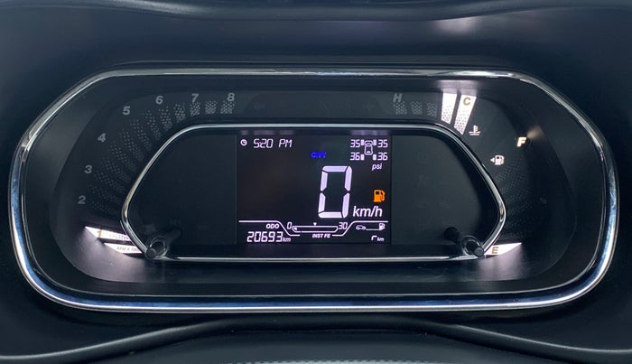 2020 Tata NEXON XZ+ OPT PETROL, Petrol, Manual, 20,734 km, Odometer Image