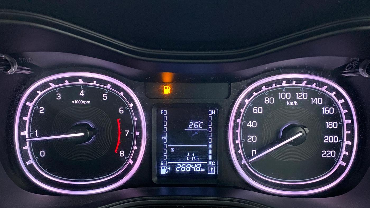 2021 Maruti Vitara Brezza ZXI +, Petrol, Manual, 26,848 km, Odometer Image