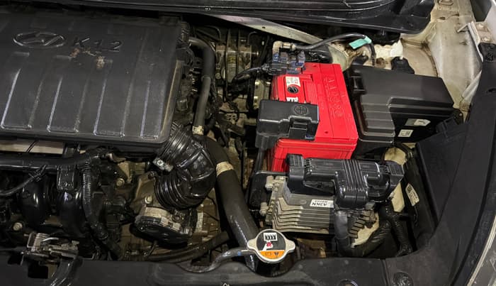 2021 Hyundai GRAND I10 NIOS SPORTZ AMT 1.2 KAPPA VTVT, Petrol, Automatic, 24,682 km, Engine View - Left