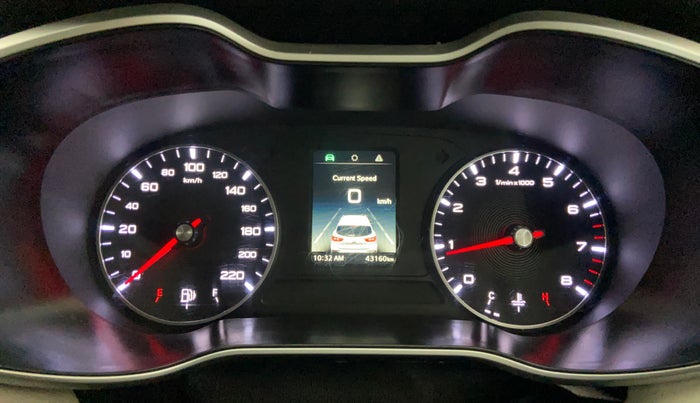 2022 MG ASTOR SUPER EX 1.5 MT, Petrol, Manual, 43,157 km, Odometer Image