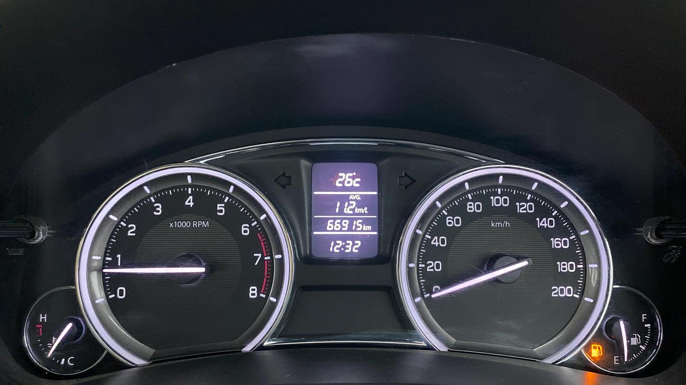 2017 Maruti Ciaz SIGMA 1.4 VVT, Petrol, Manual, 66,982 km, Odometer Image