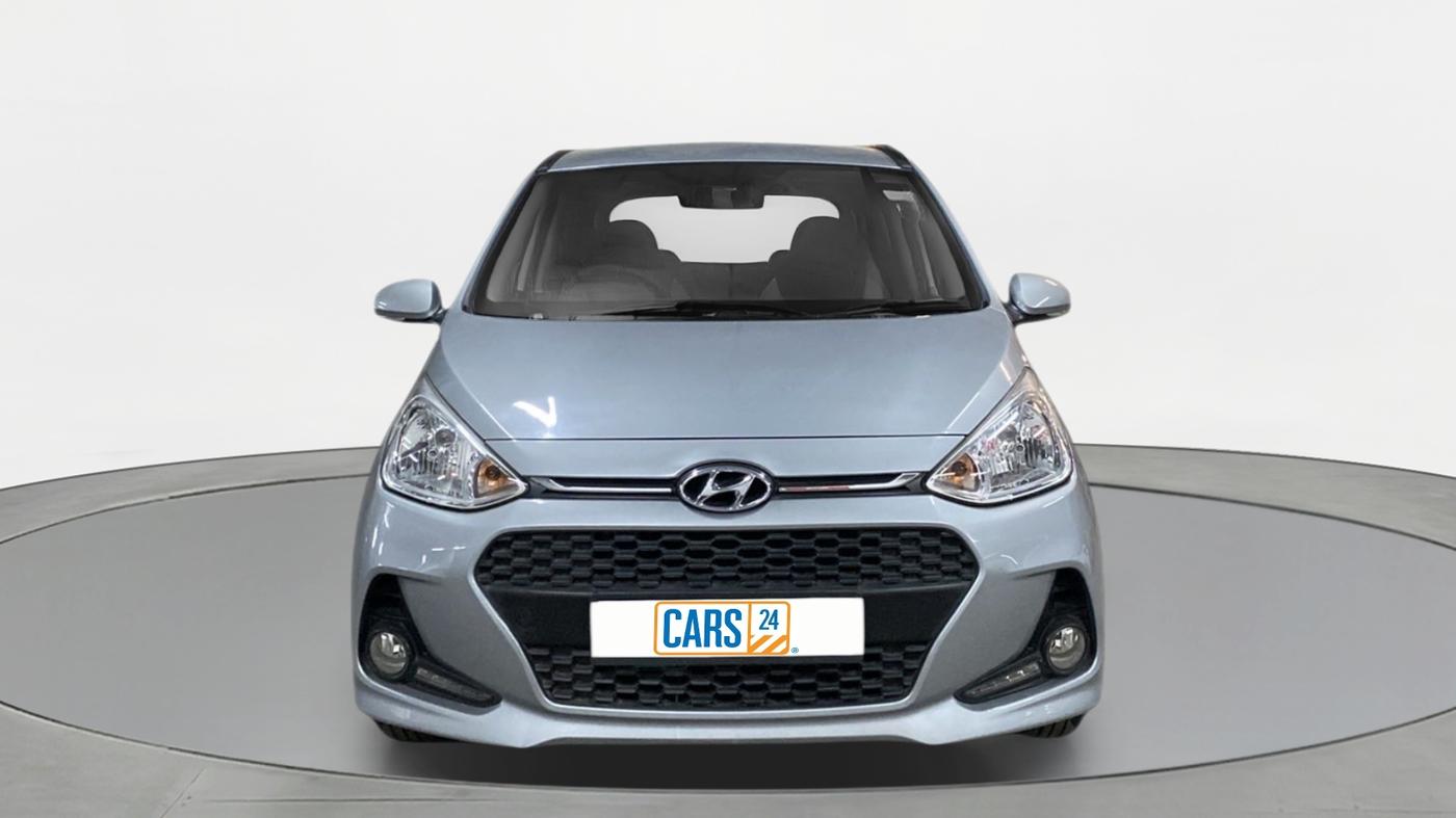2019 Hyundai Grand i10 SPORTZ 1.2 KAPPA VTVT, Petrol, Manual, 8,484 km, Front