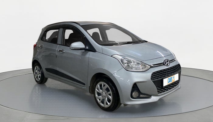 2019 Hyundai Grand i10 SPORTZ 1.2 KAPPA VTVT, Petrol, Manual, 8,484 km, Right Front Diagonal