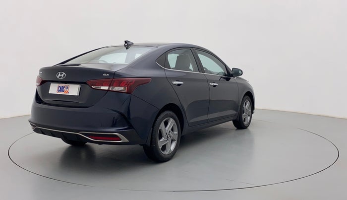 2021 Hyundai Verna SX PETROL MT, Petrol, Manual, 2,291 km, Right Back Diagonal