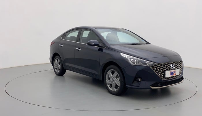 2021 Hyundai Verna SX PETROL MT, Petrol, Manual, 2,291 km, Right Front Diagonal