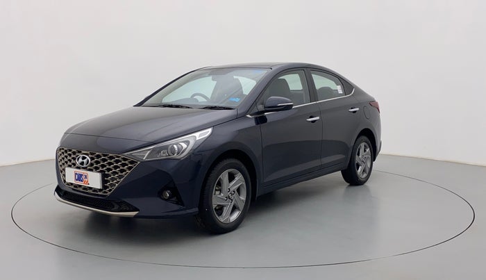 2021 Hyundai Verna SX PETROL MT, Petrol, Manual, 2,291 km, Left Front Diagonal