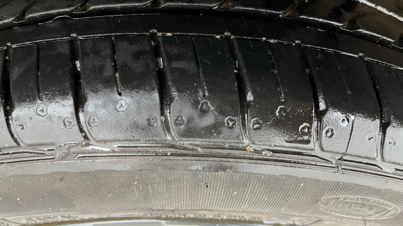 2022 Tata Tiago XZA PLUS PETROL, Petrol, Automatic, 15,973 km, Left Rear Tyre Tread