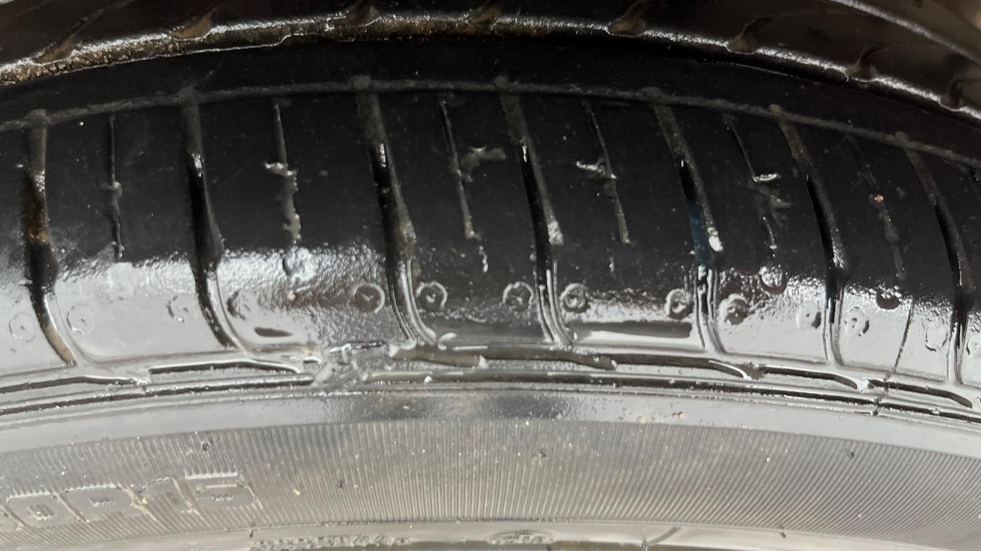 2022 Tata Tiago XZA PLUS PETROL, Petrol, Automatic, 15,973 km, Left Front Tyre Tread