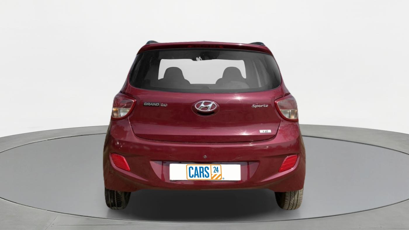 2014 Hyundai Grand i10 SPORTZ 1.2 KAPPA VTVT, Petrol, Manual, 60,739 km, Back/Rear