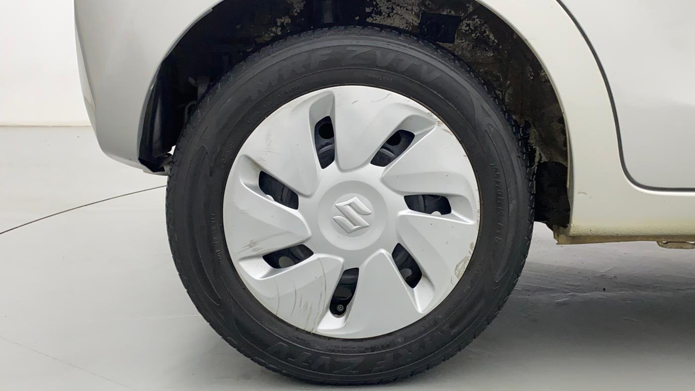2014 Maruti Celerio VXI CNG D, CNG, Manual, 38,393 km, Right Rear Wheel