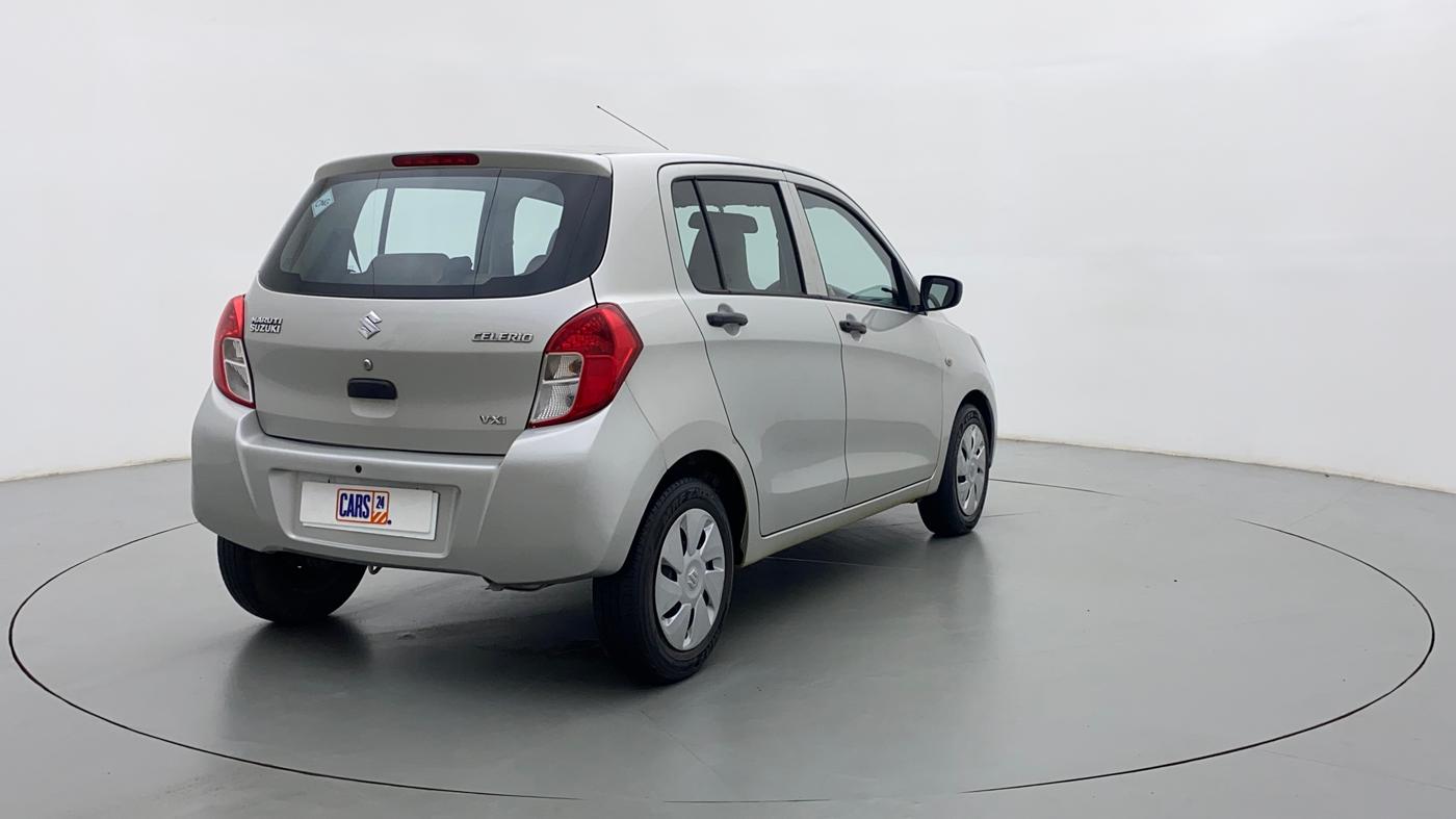 2014 Maruti Celerio VXI CNG D, CNG, Manual, 38,393 km, Right Back Diagonal