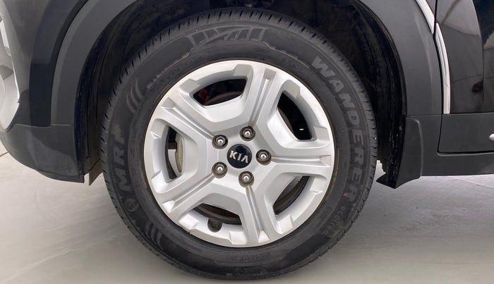 2021 KIA SONET HTX 1.0 IMT, Petrol, Manual, 12,405 km, Left Front Wheel