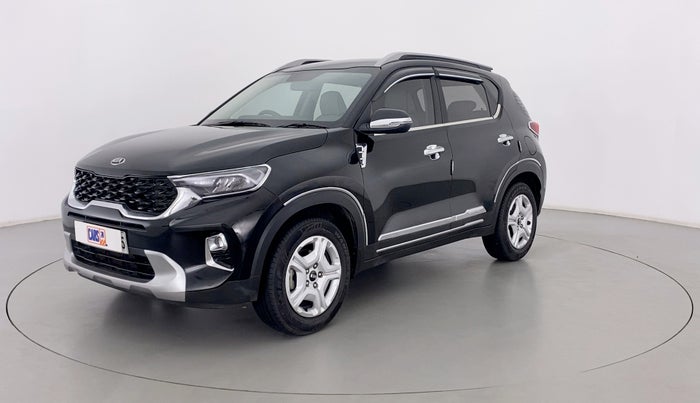 2021 KIA SONET HTX 1.0 IMT, Petrol, Manual, 12,405 km, Left Front Diagonal