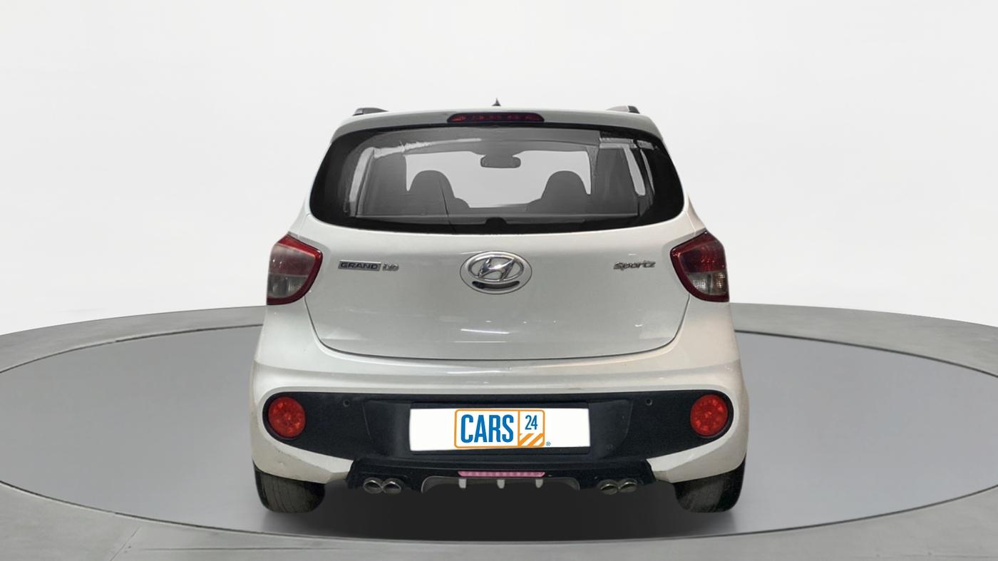 2018 Hyundai Grand i10 SPORTZ 1.2 KAPPA VTVT, Petrol, Manual, 86,393 km, Back/Rear