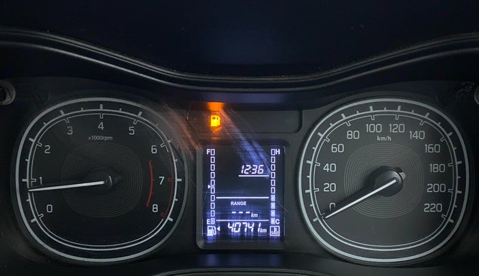2020 Maruti Vitara Brezza VXI, Petrol, Manual, 40,912 km, Odometer Image
