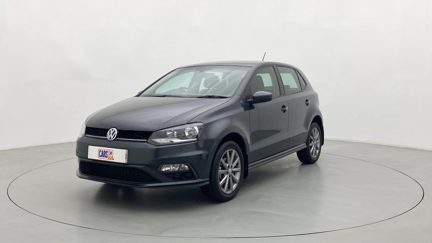 2020 Volkswagen Polo HIGHLINE PLUS 1.0 TSI MT, Petrol, Manual, 6,086 km, Left Front Diagonal