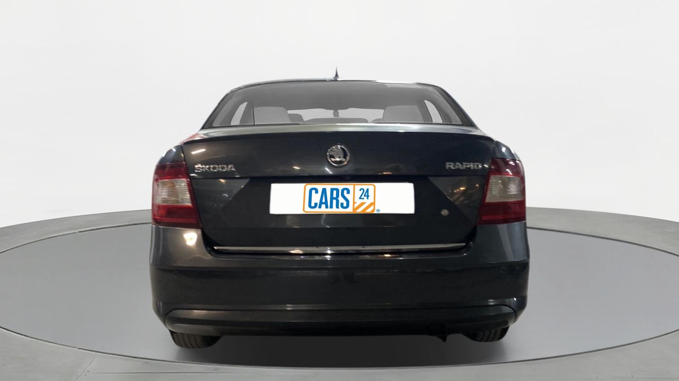 2017 Skoda Rapid Style 1.5 TDI AT, Diesel, Automatic, 60,815 km, Back/Rear