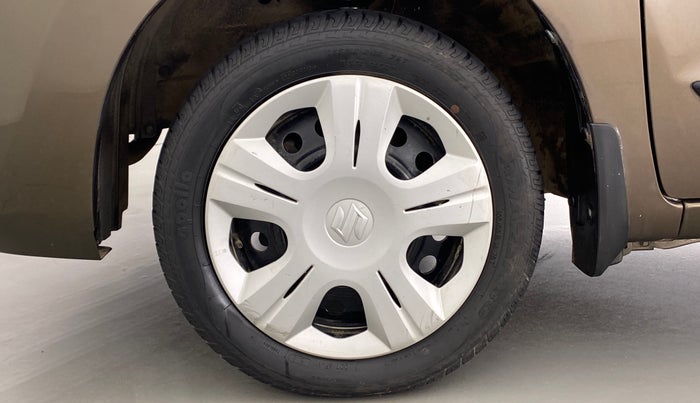 2018 Maruti Wagon R 1.0 VXI AMT, Petrol, Automatic, 34,403 km, Left Front Wheel