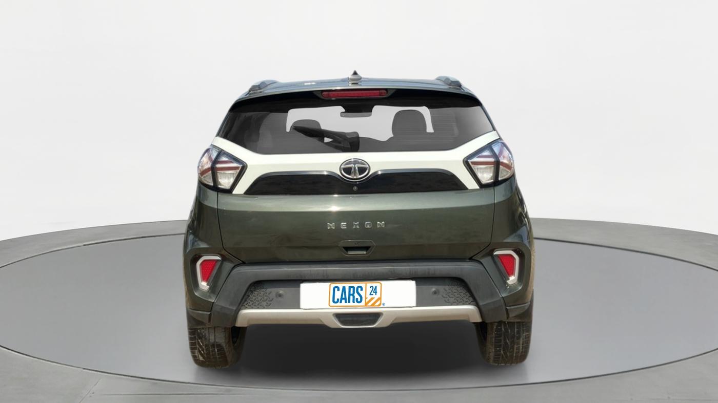 2020 Tata NEXON XZA+ (O) 1.5  RTQ, Diesel, Automatic, 73,571 km, Back/Rear