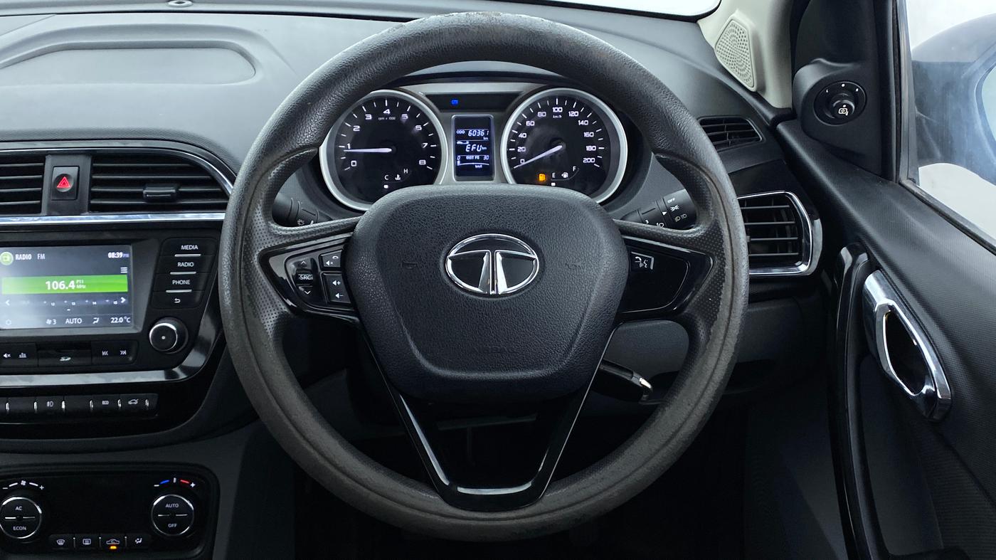 2017 Tata TIGOR XZ 1.2 REVOTRON OPT, Petrol, Manual, 60,487 km, Steering Wheel Close Up