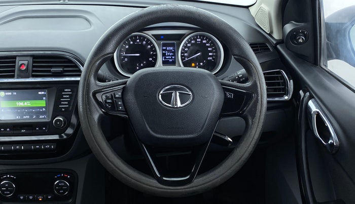 2017 Tata TIGOR XZ 1.2 REVOTRON OPT, Petrol, Manual, 60,487 km, Steering Wheel Close Up