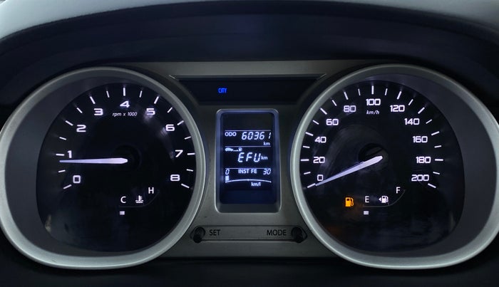 2017 Tata TIGOR XZ 1.2 REVOTRON OPT, Petrol, Manual, 60,487 km, Odometer Image