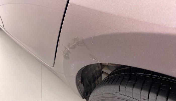 2017 Tata TIGOR XZ 1.2 REVOTRON OPT, Petrol, Manual, 60,487 km, Left quarter panel - Slightly dented