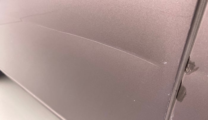 2017 Tata TIGOR XZ 1.2 REVOTRON OPT, Petrol, Manual, 60,487 km, Front passenger door - Slightly dented