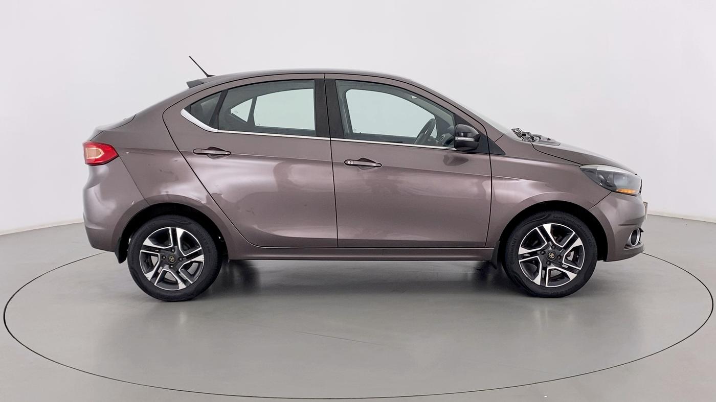 2017 Tata TIGOR XZ 1.2 REVOTRON OPT, Petrol, Manual, 60,487 km, Right Side View