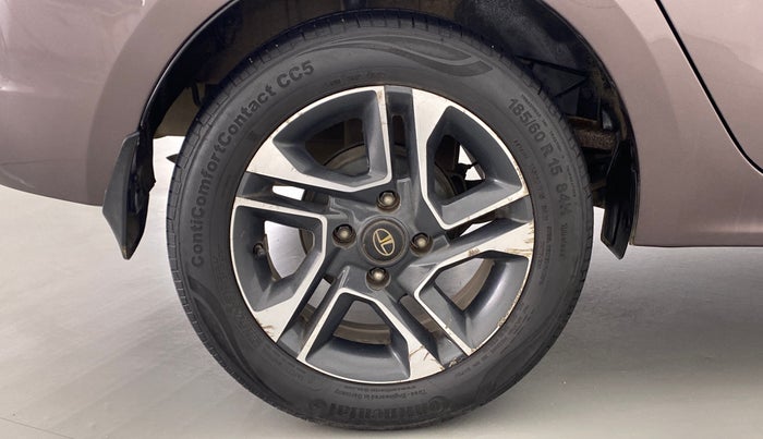 2017 Tata TIGOR XZ 1.2 REVOTRON OPT, Petrol, Manual, 60,487 km, Right Rear Wheel