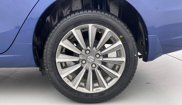 2020 Maruti Ciaz ALPHA 1.5 MT VTVT SHVS, Petrol, Manual, 15,870 km, Left Rear Wheel