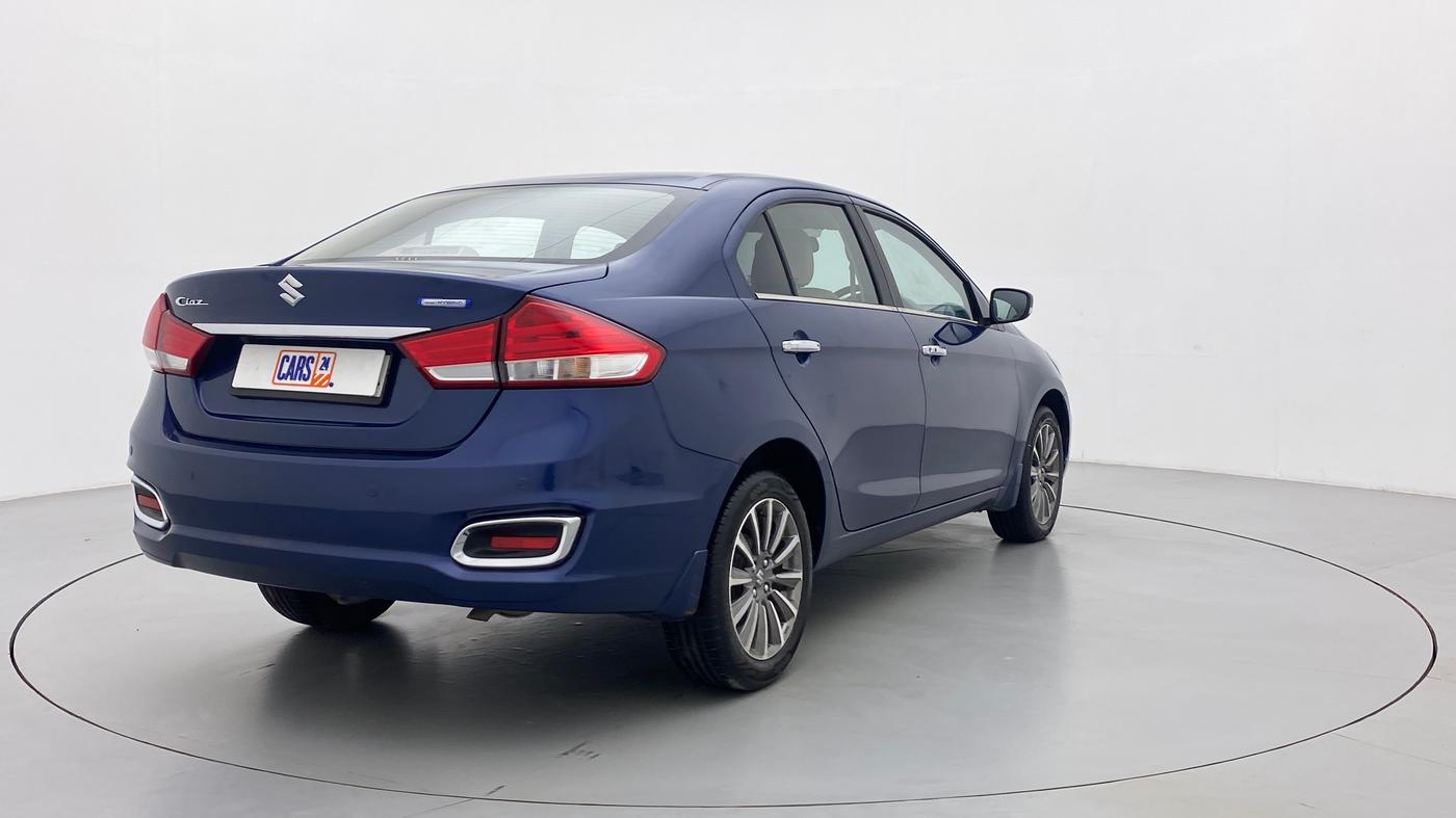 2020 Maruti Ciaz ALPHA 1.5 MT VTVT SHVS, Petrol, Manual, 15,870 km, Right Back Diagonal