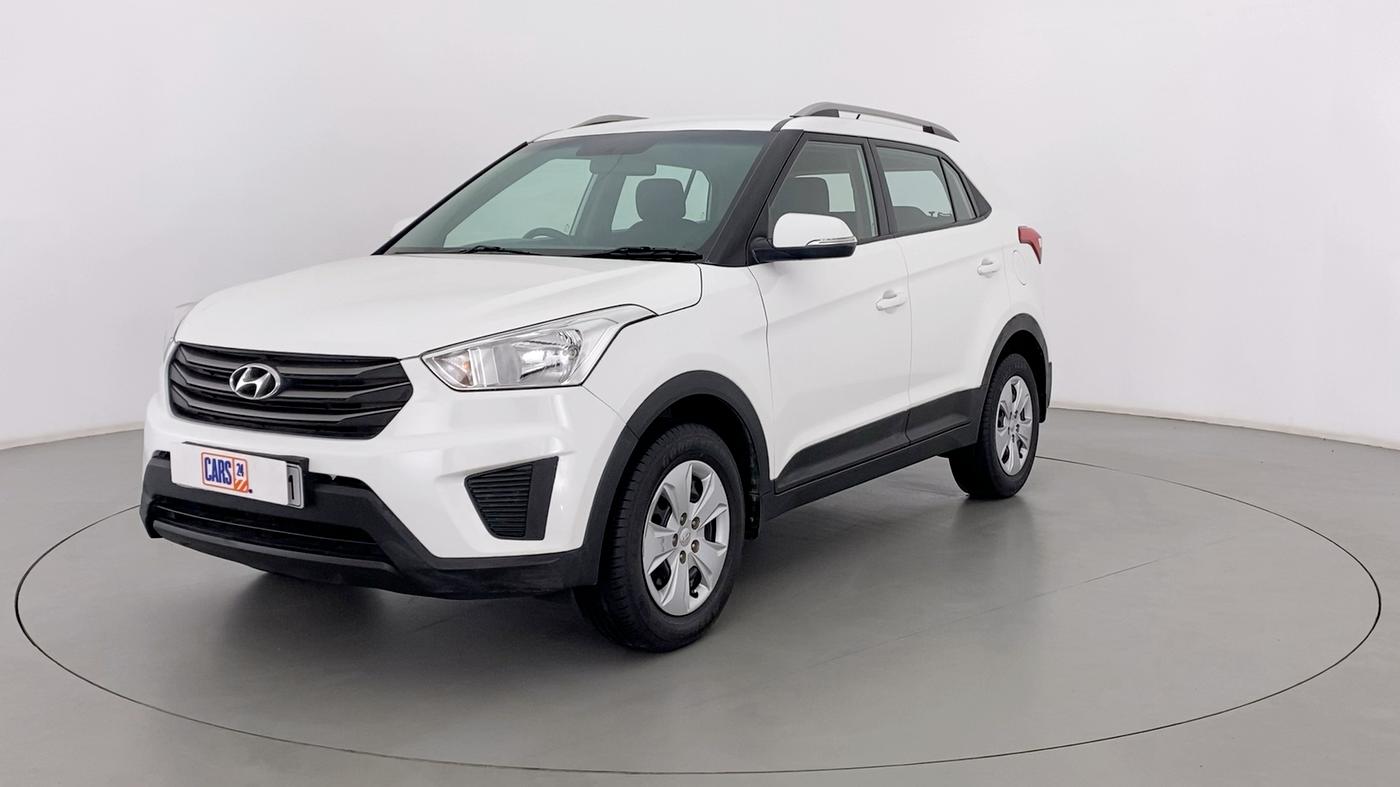 2017 Hyundai Creta 1.6 E + VTVT, Petrol, Manual, 57,562 km, Left Front Diagonal