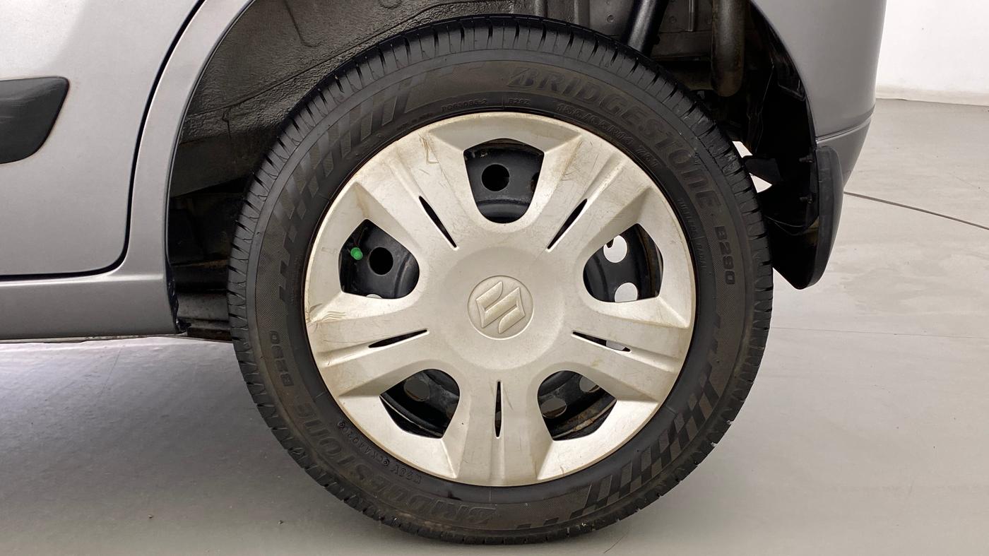 2016 Maruti Wagon R 1.0 VXI OPT, Petrol, Manual, 30,873 km, Left Rear Wheel