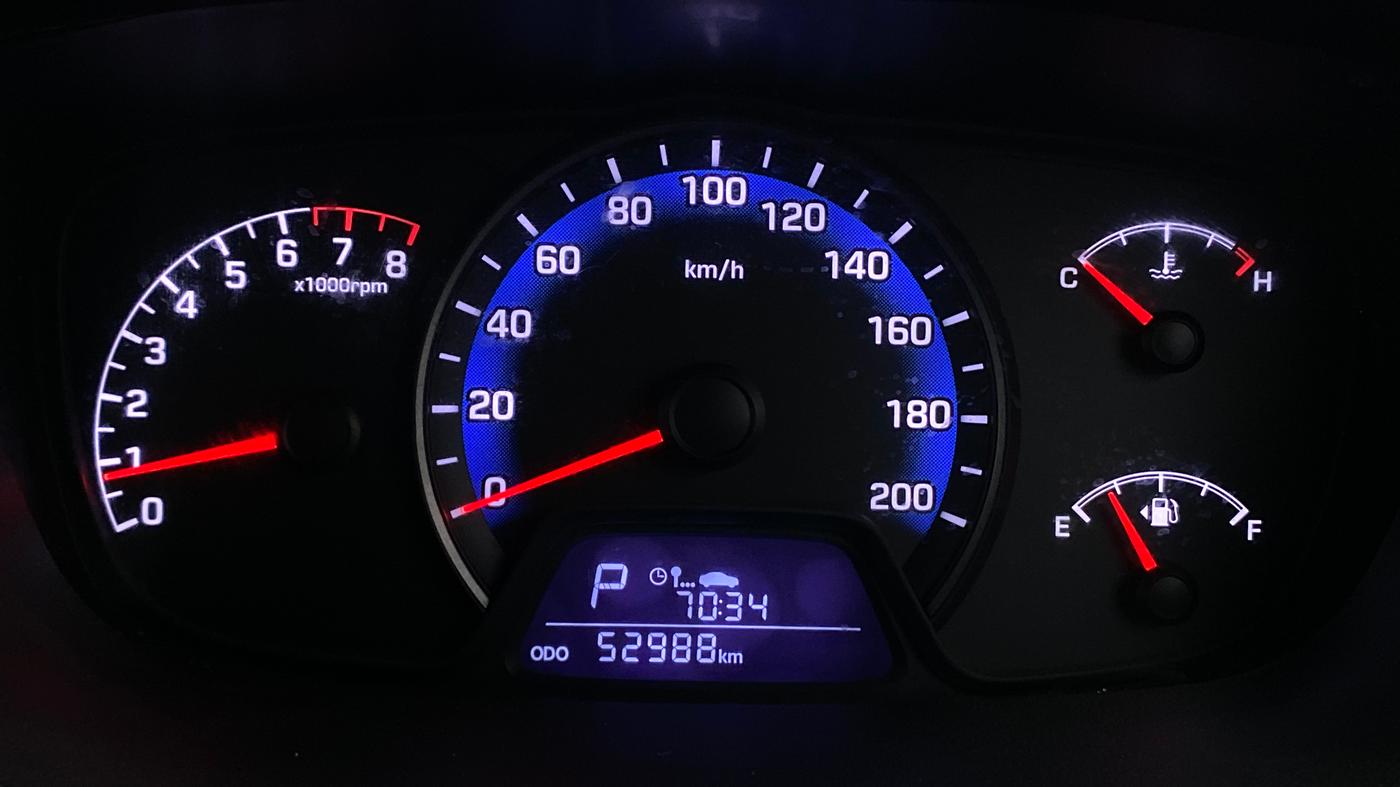 2016 Hyundai Xcent S AT 1.2, Petrol, Automatic, 52,964 km, Odometer Image