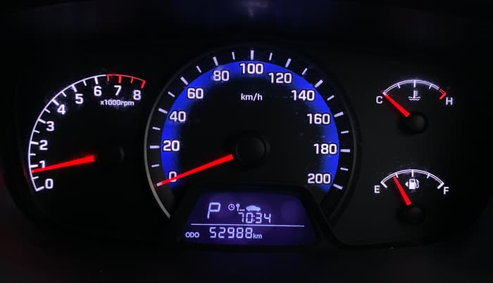 2016 Hyundai Xcent S AT 1.2, Petrol, Automatic, 52,964 km, Odometer Image