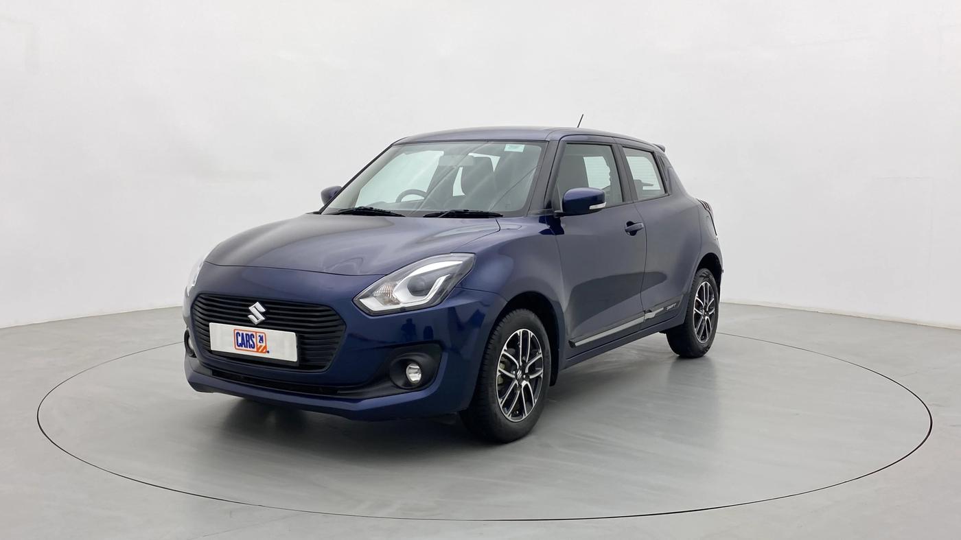 2018 Maruti Swift ZXI + AMT, Petrol, Automatic, 94,642 km, Left Front Diagonal