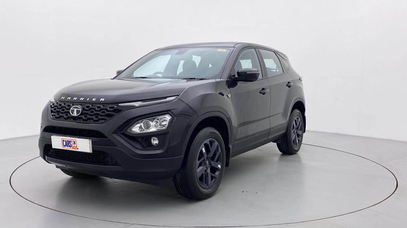 2022 Tata Harrier XZA+ DARK EDITION, Diesel, Automatic, 35,957 km, Left Front Diagonal