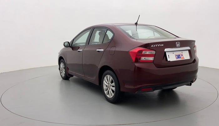 2012 Honda City V AT, Petrol, Automatic, 56,992 km, Left Back Diagonal